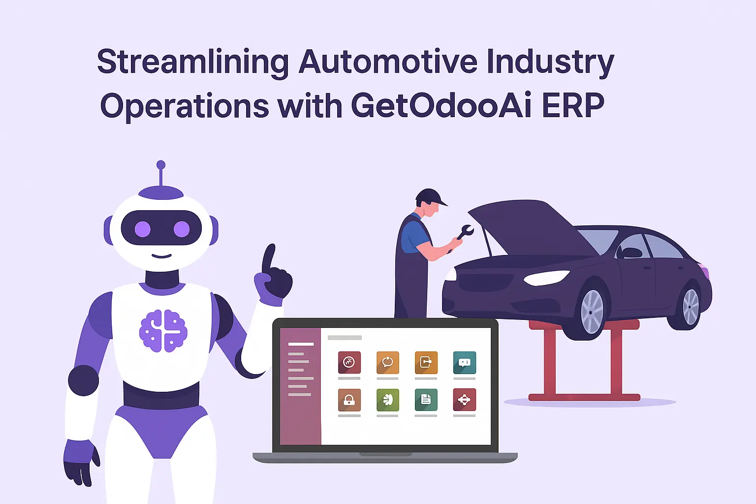 Streamlining Automotive Industry Operations with GetOdooAi ERP